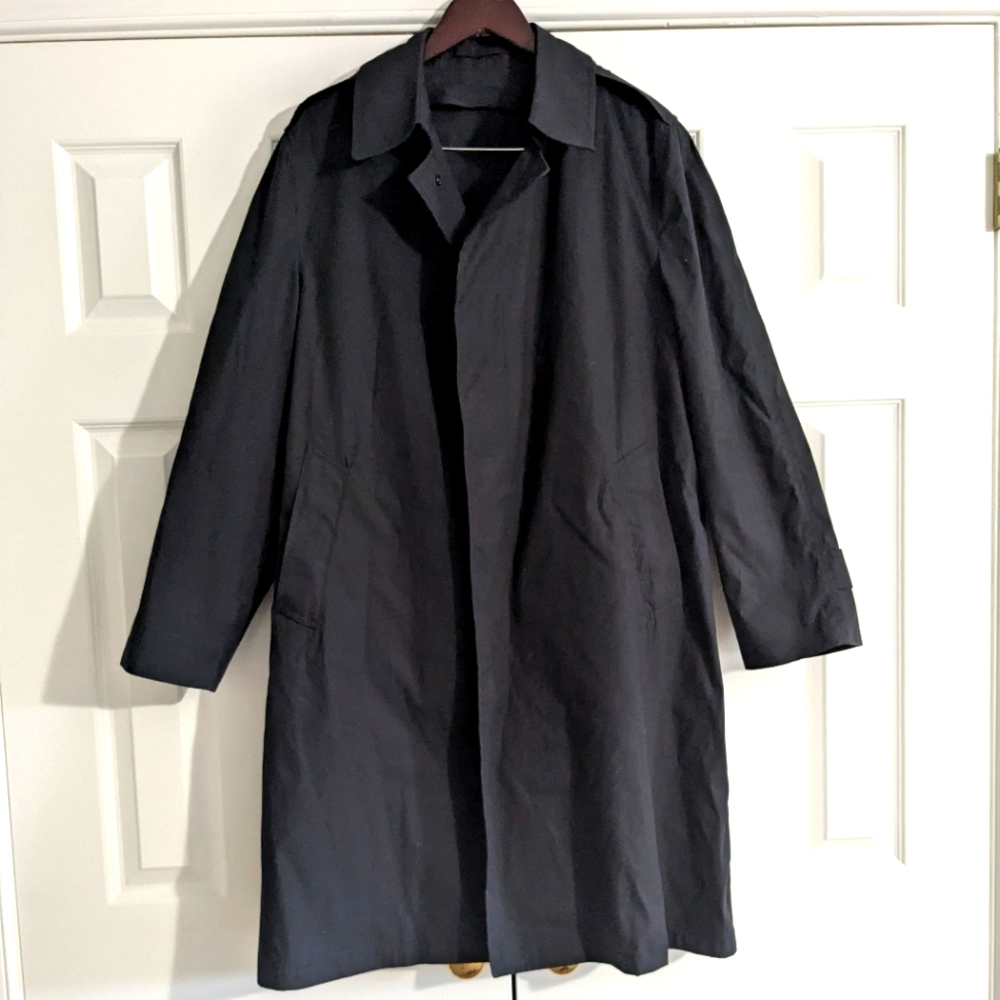Neptune Garment Company Men's All Weather Military US Navy Trench Coat Size 40R